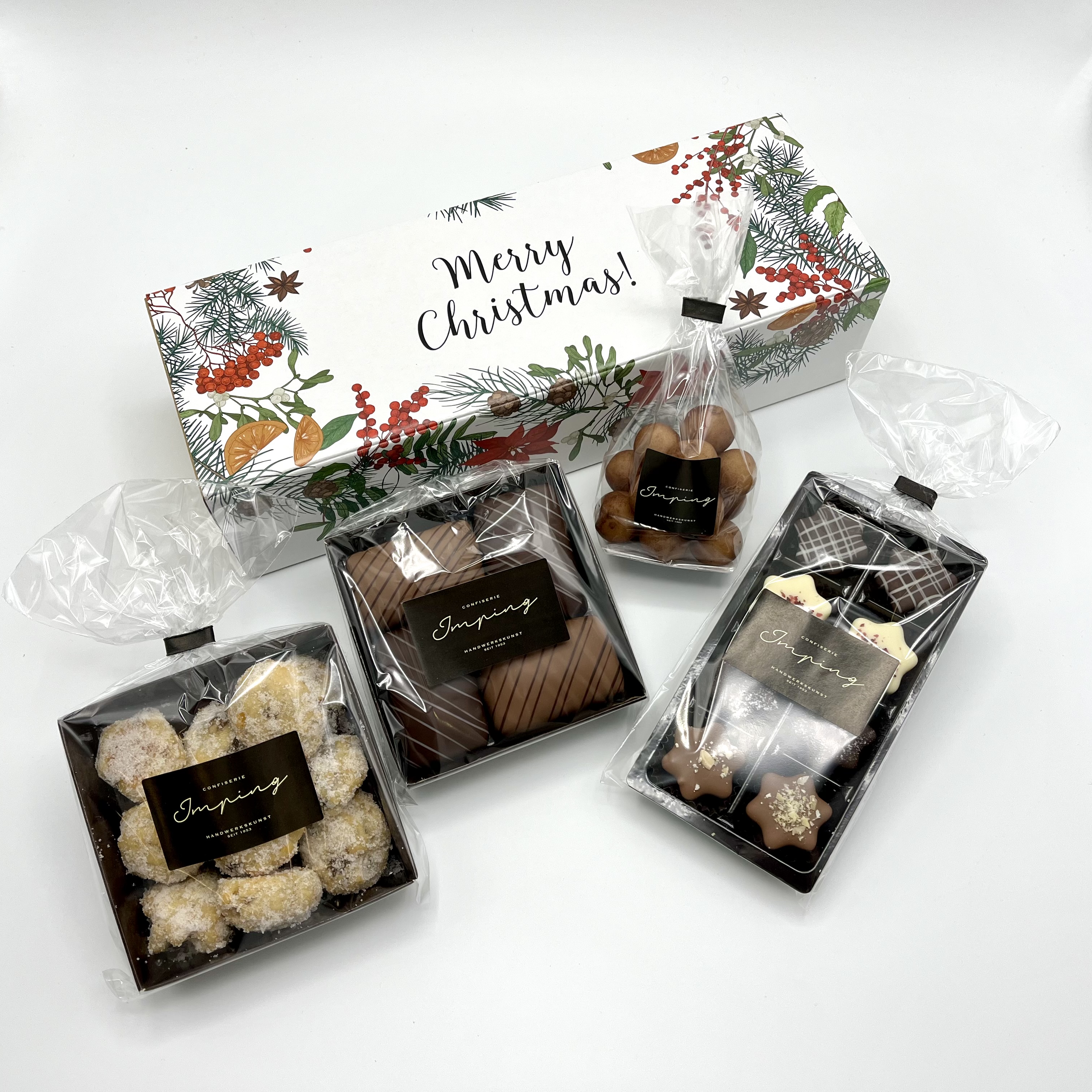 Geschenkkarton "Merry Christmas" 435g