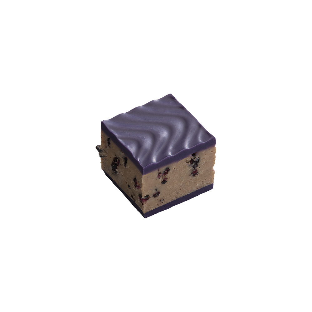 Bunte Nougat-Mischung