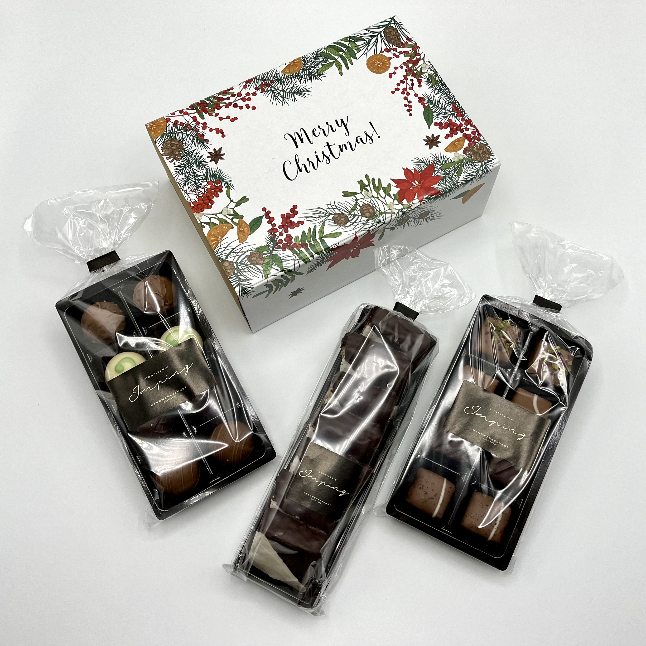 Geschenkkarton "Merry Christmas" 325g